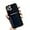 Black, variant on for iPhone Case,Cute Silicone with Credit Card Holder Camera Lens Protection Soft Shockproof Phone Case (Purple,iPhone 11)