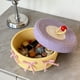 thumbnail image 4 of Cesta de almacenamiento con forma de pastel y tapa, hecha de cuerda | Organizador de cuerda de tela para objetos pequeños | Ideal para guardar llaves, pintalabios, juguetes y accesorios, 4 of 6