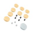 thumbnail image 1 of 8PCS Brass Freeze Plugs Set Corrosion Proof Replacement Parts Suitable for 1957-1997 283ci 305ci 327ci 350ci MPE-100BR Multicolor, 1 of 4
