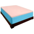 thumbnail image 2 of DreamDNA 5lb King Size 2" American Made Visco Elastic Memory Foam Mattress Topper, 2 of 4