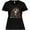 AB-Black, variant on Inktastic DÃa de los Muertos Woman in Sugar Skull Makeup Women's Plus Size T-Shirt