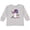 AC-Heather Grey, variant on Inktastic Halloween Girls Unicorn Witch Girls Long Sleeve Toddler T-Shirt