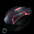 thumbnail image 2 of Langgg Wired 3 Buttons Gaming Mouse Cool LED Light Computer Mice Desktop Laptop Notebook Accessories (White) black 1Set, 2 of 6