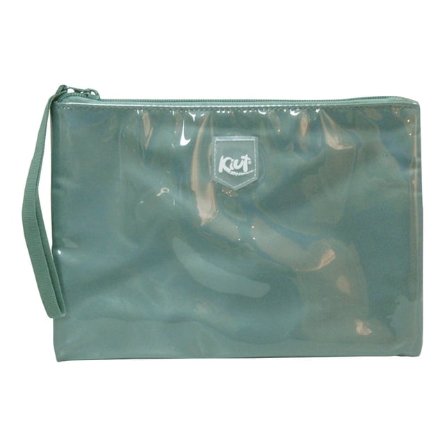 Lapicera Fashion Kiut Special Olive 1 pieza en verde oliva elegante, estuche escolar y de oficina con diseño estilizado y femenino. Fabricada en poliéster satinado resistente con cierre superior y asa lateral. Su superficie fácil de limpiar y base acolchada la hacen ideal para organizar útiles de papelería básica con estilo moderno y funcionalidad diaria.