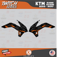 thumbnail image 4 of Kalair GFX Graphics Kit for Ktm SX85 SX105 (2015-2017) Twitch Series, 4 of 5