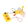 thumbnail image 2 of Kit de generador de manivela, juego de experimentos de física, herramienta educativa científica compacta, kit de aprendizaje de electricidad DIY para, 2 of 8