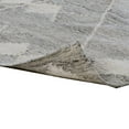 thumbnail image 3 of Rylie 2 x 3 Indoor Outdoor Area Rug Polyester Gray Diamond Pattern- Saltoro Sherpi, 3 of 5