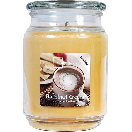 Mainstays 20 oz Candle, Hazelnut Cream