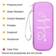 thumbnail image 5 of BOVKE Travel Carrying Case Compatible with 3M Littmann Classic III, Lightweight II S.E, MDF Acoustica Deluxe Stethoscopes - Extra Room for Medical Scissors EMT Trauma Shears and LED Penlight, Purple, 5 of 7