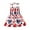 F, variant on Bouanq 4th of July Dress Summer Toddler Girl Clothes Sundress for Independence Day Dress Kids 1-6 Years