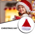 thumbnail image 2 of Bewildely Gorro de Navidad reutilizable, transpirable, agradable a la piel, gorros suaves, buena elasticidad, gorros de Navidad ligeros, decoración para Kits de decoración para fiestas Bewildely HA069650-00, 2 of 6