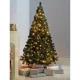 thumbnail image 2 of Árbol de Navidad artificial de PVC, 150/180/210 cm, verde, grande, reutilizable, 2 of 5