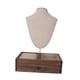 thumbnail image 3 of Soporte para presentación de joyería, expositor de collares, busto, Base estable, estante de almacenamiento de joyería para gabinete, sala de estar,, 3 of 9