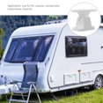 thumbnail image 3 of HIAKDOFT 3Pcs White Nylon Rv Door Catch Kit T-Type Latch for Trailer Camper Door Retainer Holder, 3 of 8