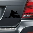 thumbnail image 2 of Magnets in Motion Sled Hockey Player Car Magnet Black, 2 of 4