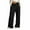 Black, variant on SwiftWear High-Waisted Wide-Leg Sweatpants with Pockets, Comfortable Athletic Lounge Pants Soft Breathable Casual Trousers for Women S-2XL
