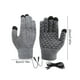 thumbnail image 4 of Guantes Punto Con Calefacción USB Ciclismo Invierno para Al Aire Libre (gris), 4 of 4