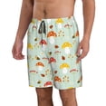 thumbnail image 2 of Fotbe Mushroom Bee Trajes de Baño Estampados para Hombre, Shorts de Verano de Secado Rápido, Ropa de Playa, Bañadores-X-Large, 2 of 6