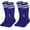 Blue, variant on Kids Soccer Socks, 2 Pairs Long Football Socks Knee High Athletic Socks for 7-12 Youth Boys & Girls