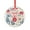 Pattern-1, variant on Ornament Fourth of July American Flag USA Patriotic Pattern Glass Round Christmas Ornament Independence Labor Day Holiday Decor And Xmas Gifts Ideas