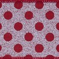 thumbnail image 2 of Vickerman 2.5" x 10 Yards Red Dots Pattern Christmas Ribbon, 2 of 3