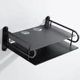 thumbnail image 4 of Caja de almacenamiento de enrutador inalámbrico de montaje en pared Estante Soporte de control remoto Soporte de soporte Organizador de soporte S Baoblaze Soporte de estante del enrutador, 4 of 7