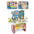 thumbnail image 2 of 33PCS Kids Pretend Play Set Educational Cash Register Toy with Light & Sound, 2 of 10