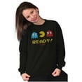 thumbnail image 4 of PACMAN 1980s Vintage Video Game Sweatshirt for Men or Women Brisco Brands S, 4 of 6