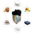 thumbnail image 7 of Yayeee Freestanding Laundry Hamper with Handle Collapsible Large Storage Basket for Clothes, Ocean Boat, 7 of 7