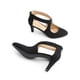 thumbnail image 3 of Zapatos de Tacón Bajo para Mujer DREAM PAIRS con Punta en Punta y Color Negro, 3 of 7