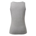 thumbnail image 6 of SNKSDGM Female Linen Tank Tops for Women Crop Square Neck Tank Top Women Women Summer Solid Color Casual Loose V Neck Sleeveless Vest Xl, 6 of 6