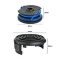 thumbnail image 5 of Replacement Spool and Cover Set for Harbor Freight Bauer 20115E-B Electric String Trimmer Spool×2+Cover×2, 5 of 9