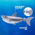 thumbnail image 4 of Robo Alive Water Activated Shark Robotic Bath Toy (White),for Kids, Tweens & Teens by ZURU, 4 of 10