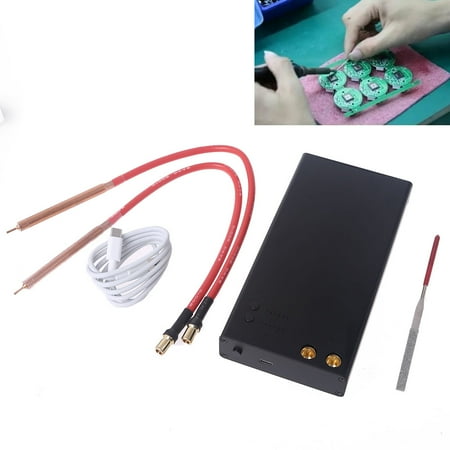 

Handheld Spot Welder Portable Spot Welding Machine for 18650 Battery Plate Spot Welder with Nickel Sheet for DIY Use