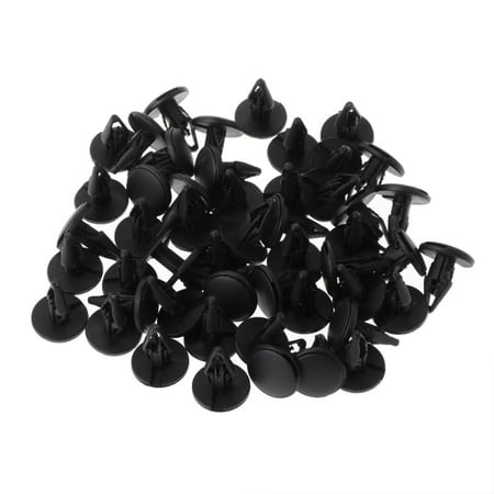 

YEUHTLL 50 Pcs Car Fender Trunk Rivet Fastener Push Clips For Honda Renault Peugeot Citroen