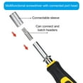 thumbnail image 4 of 42 in 1 Ratcheting Wrench Rod Socket Set Screwdriver Bit Tool Ratcheting Handle Wrench Quick Releasing Screwdriver, 4 of 9