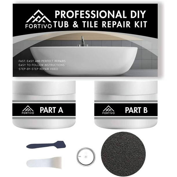 Tub Repair Kit White For Acrylic, Bathtub Repair Parts