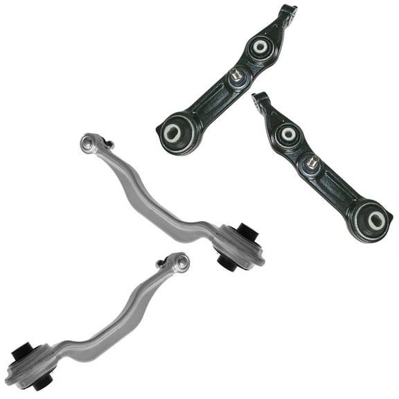 TRQ 4 pc Kit Control Arm Ball Joint Front Lower LH RH for Mercedes Benz E-Class PSA56452