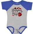 thumbnail image 3 of Inktastic Ladybug Hugs with Cute Ladybug and Flowers Boys or Girls Baby Bodysuit, 3 of 5