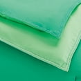 thumbnail image 5 of Green 3-Piece Reversible Comforter Set, Recycled Microfiber Bedding, Full/Queen, by Utica, 5 of 9