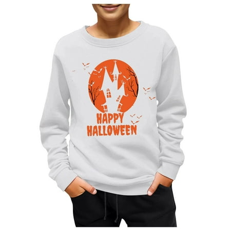 

Youth Long Sleeve Pullover Hoodie Sweatshirts Hoodie Teen Boy Shirts