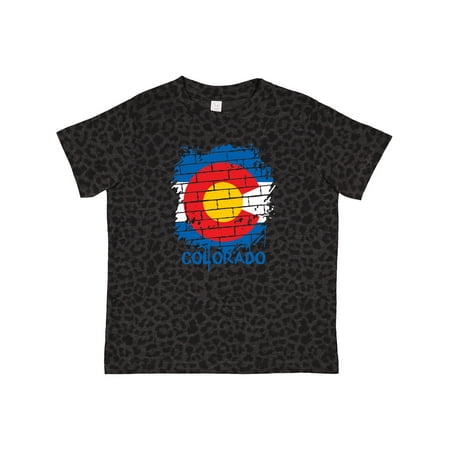 

Inktastic Graffiti Colorado State Flag Gift Toddler Boy or Toddler Girl T-Shirt