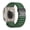 Green black, variant on Nylon Ocean Parachute Band for Apple Watch Ultra 2 49mm 46mm 45mm 44mm 42mm Series 11 10 9 8 7 6 SE 5 4 3