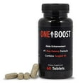 thumbnail image 2 of One Boost Testosterone Booster, Tongkat Ali - Naturally Support Low T Quickly, Increase Energy & Stamina - Potent Rescue (2 Bottles), 2 of 6