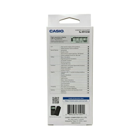 FX-991CW Scientific Calculator