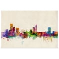 thumbnail image 1 of Great BIG Canvas | "Birmingham England Skyline" Art Print - 48x32, 1 of 4