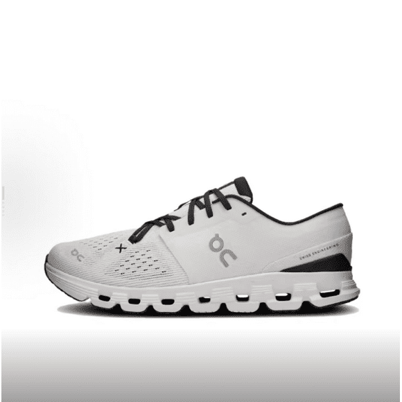 Zapatillas de running ON Cloud X4 de entrenamiento bajas, unisex, blancas