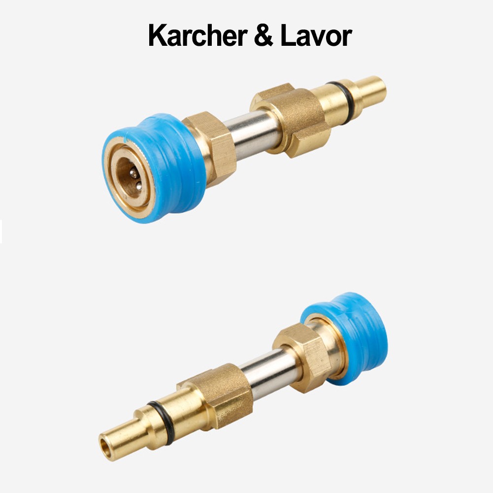 RANMEI Pressure Washer Lance Adapter 1/4 Fitting Wash Hose Foam Pot