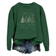 thumbnail image 2 of I Like Them Real Thick And Sprucey Christmas Sweatshirts for Women Long Sleeve Crewneck Funny Graphic Sweatshirt Pullover Top, 2 of 5