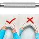 thumbnail image 5 of Eigraketly Chimenea de escape multifuncional plateada con tubo de conducto Flexible para extractor conveniente Kits de desorden para acampar 6*50 chimenea, 5 of 6